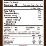Hot Chocolate Nutrition Facts